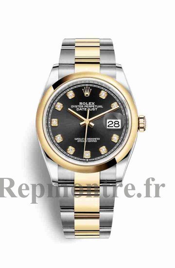 Réplique montre Rolex Datejust 36 Jaune Roles jaune 18 ct 126203 m126203-0022 - Cliquez sur l'image pour la fermer