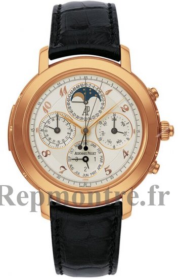 Réplique Audemars Piguet Jules Audemars Grand Complication montre 25866OR.OO.D002CR.02 - Cliquez sur l'image pour la fermer