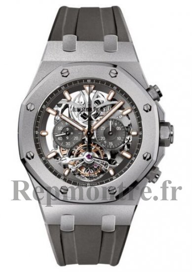 Réplique Audemars Piguet Royal Oak Tourbillon Chronographe 26347TI.GG.D004CA.01 - Cliquez sur l'image pour la fermer