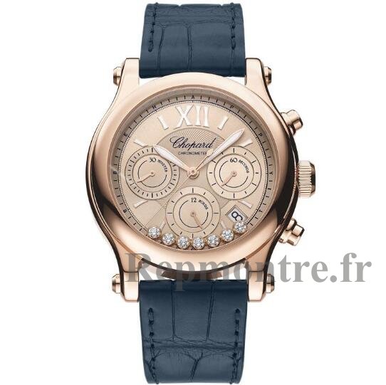 Replique Chopard Happy Sport Chrono Or Diamants Automatique 40 mm 274653-5001 - Cliquez sur l'image pour la fermer