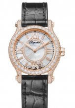 Replique Chopard Happy Sport 30 MM automatique Rose Gold Diamonds 274302-5003