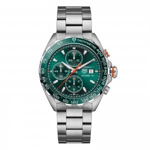 TAG Heuer Formule 1 Chronographe 44 mm Montre Copie Homme Vert CAZ201H.BA0876