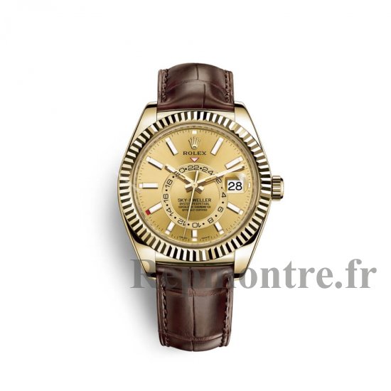 qualite superieure Réplique Rolex Sky-Dweller M326138-0006 - Cliquez sur l'image pour la fermer