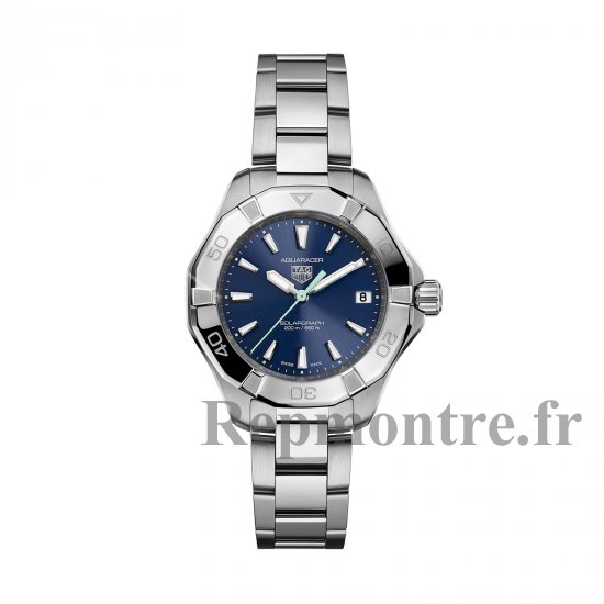 TAG Heuer Aquaracer Professional 200 Solargraph 34 mm Copie montre femme Bleu WBP1311.BA0005 - Cliquez sur l'image pour la fermer