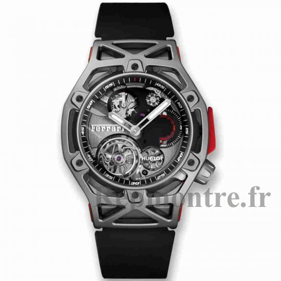 Réplique montre Hublot Techframe Ferrari Tourbillon 45mm 408.NI.0123.RX - Cliquez sur l'image pour la fermer