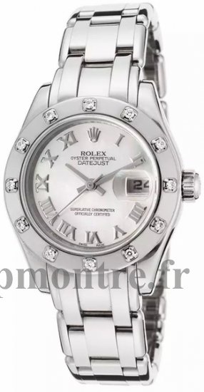 Rolex Oyster Perpetual Lady-Datejust Pearlmaster 29mm Wo Réplique Montre 80319 - Cliquez sur l'image pour la fermer