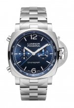 Replique Panerai PAM01110 Luminor 1950 Chrono 44 Acier inoxydable