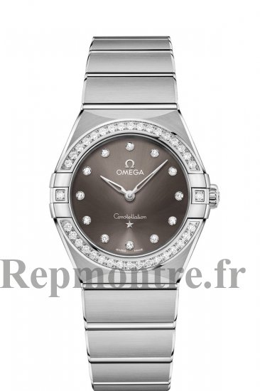 AAA Réplique Montre OMEGA Constellation Acier diamants 131.15.28.60.56.001 - Cliquez sur l'image pour la fermer