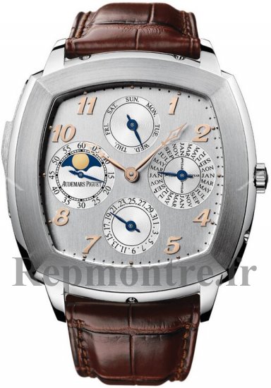 Réplique Audemars Piguet Classique Perpetual Calendar Minute Repeater montre 26052BC.00.D092CR.01 - Cliquez sur l'image pour la fermer