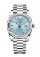 Replique Rolex Day-Date 40 montre Platinum M228396TBR-0030