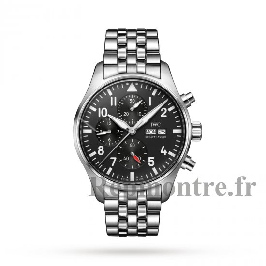 IWC Pilot's Replica montre Chronographe 43mm IW378002 - Cliquez sur l'image pour la fermer