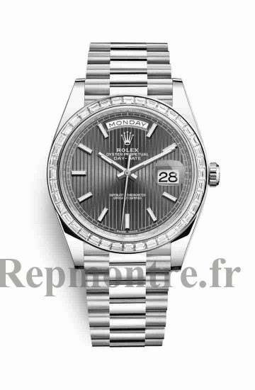 Réplique de montre Rolex Day-Date 40 228396TBR m228396tbr-0023 - Cliquez sur l'image pour la fermer