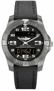 AAA Réplique Montre Breitling Aerospace Evo Cadran noir hommes E7936310/F562/109W/A20BASA.1