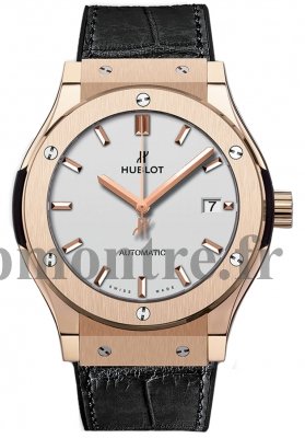 Replique HUBLOT Classic Fusion Silver Dial 18K Rose Gold 542.OX.2611.LR - Cliquez sur l'image pour la fermer