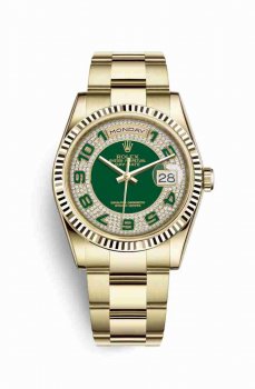 Réplique montre Rolex Day-Date 36 jaune 18 ct 118238 m118238-0473