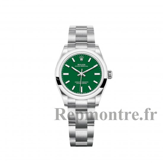 Réplique montre Rolex Oyster Perpetual 31 cadran vert m277200-0006 - Cliquez sur l'image pour la fermer