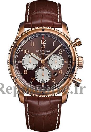 Réplique de Breitling Aviator 8 B01 Chronographe 43 Or Rouge RB0119131Q1P2 - Cliquez sur l'image pour la fermer