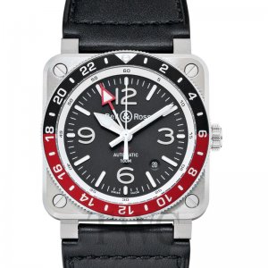 Replique Bell & Ross BR 03-93 GMT 42mm BR0393-BL-ST/SCA