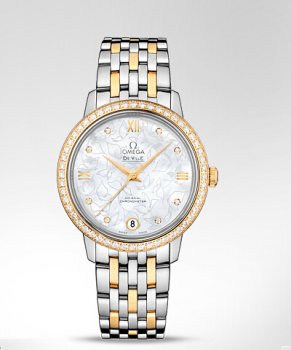 Réplique Omega De Ville Prestige Butterfly Automatique Montre 424.25.33.20.55.004