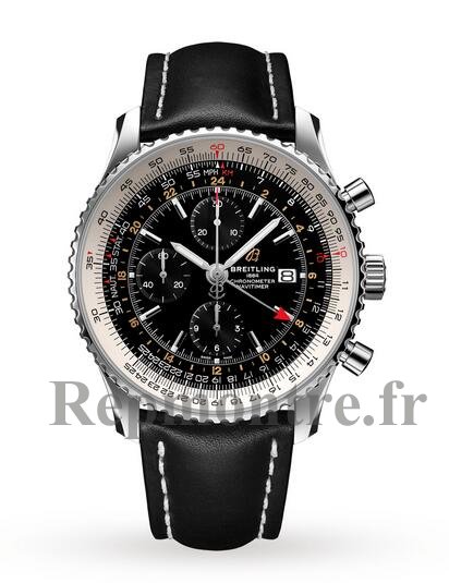 Copie Breitling Navitimer 1 Chronographe GMT 46 A24322121B2X1 - Cliquez sur l'image pour la fermer