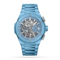 Hublot Big Bang Integrated Sky Blue Ceramic 42mm Replique montre pour homme 451.EX.5120.EX