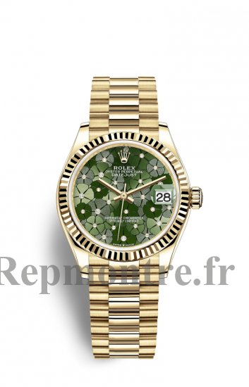 Replique Rolex Datejust 31 18 ct Jaune Or M278278-0046 - Cliquez sur l'image pour la fermer