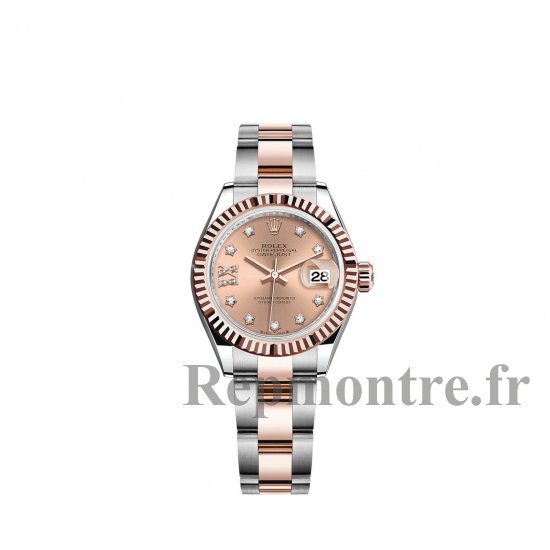 Replique Rolex Lady-Datejust Everose Rolesor Oystersteel 18 ct gold M279171-0028 montre - Cliquez sur l'image pour la fermer