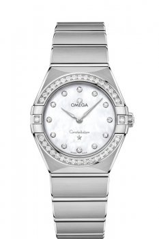 qualite superieure Réplique OMEGA Constellation Acier diamants 131.15.28.60.55.001