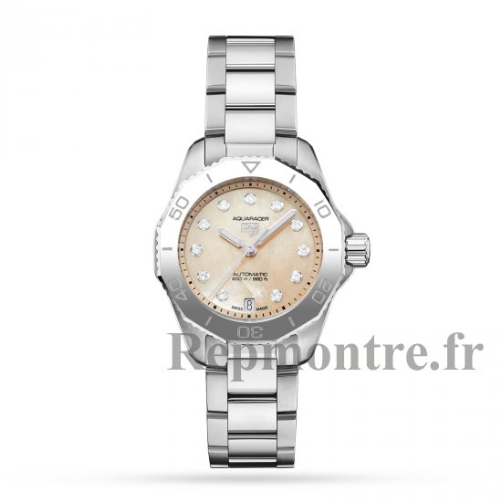 TAG Heuer Aquaracer 30mm Dames Replique montre Caramel Les repliques de montres de Suisse Groupe Exclusif WBP2417.BA0622 - Cliquez sur l'image pour la fermer