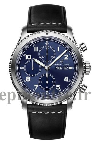 Réplique montre Breitling Navitimer 8 cadran en cuir A13314101C1X1 - Cliquez sur l'image pour la fermer