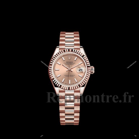 Replique Rolex Lady-Datejust 18 ct Everose gold - M279175-0025 montre - Cliquez sur l'image pour la fermer