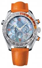 Réplique Omega Seamaster Specialites Bijoux Chronographe avec Diamants 222.28.46.50.57.003