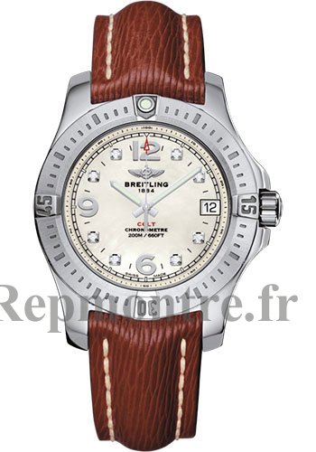 Réplique de Breitling Colt 36 Pearl Diamond Dial A74389111A1X1 - Cliquez sur l'image pour la fermer