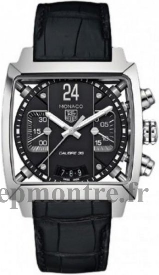 Réplique Tag Heuer Monaco 24 Caliber 36 Automatique Chronographe 40.5mm CAL5113.FC6329 - Cliquez sur l'image pour la fermer