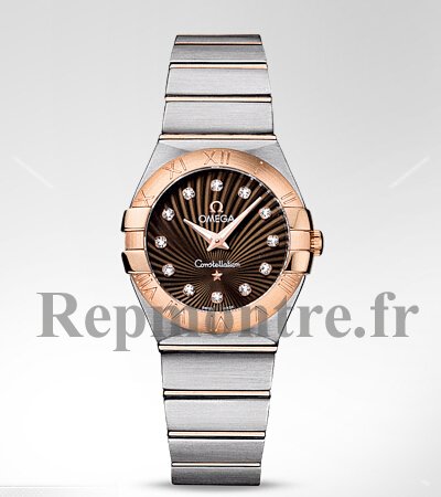 Réplique Omega Constellation Quartz 27mm Montre 123.20.27.60.63.001 - Cliquez sur l'image pour la fermer