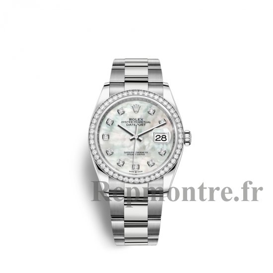 AAA Réplique Montre Rolex Datejust 36 Oystersteel M126284RBR-0012 - Cliquez sur l'image pour la fermer