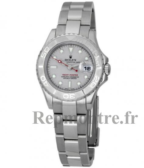 Réplique Rolex Yacht-Master Gris Indice glace Cadran Oyster Bracelet Dames 169622-GYSO - Cliquez sur l'image pour la fermer