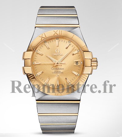 Réplique Omega Constellation hommes Or Montre 123.20.35.20.08.001 - Cliquez sur l'image pour la fermer