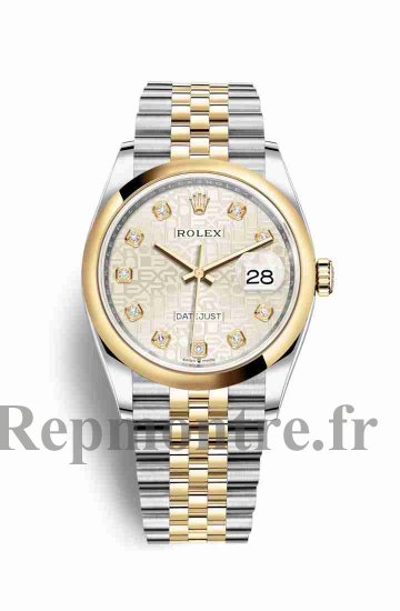 Réplique montre Rolex Datejust 36 Jaune Roles jaune 18 ct 126203 m126203-0027 - Cliquez sur l'image pour la fermer