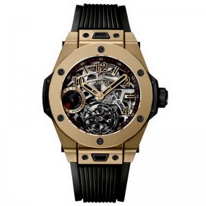 Réplique Hublot Big Bang Tourbillon 5-Day Power Reserve Full Magic Gold 405.MX.0138.RX