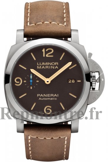 Replque-Imiter-Kobe de Panerai Luminor Marina 1950 3 Jours Titanio 44mm PAM01351 - Cliquez sur l'image pour la fermer