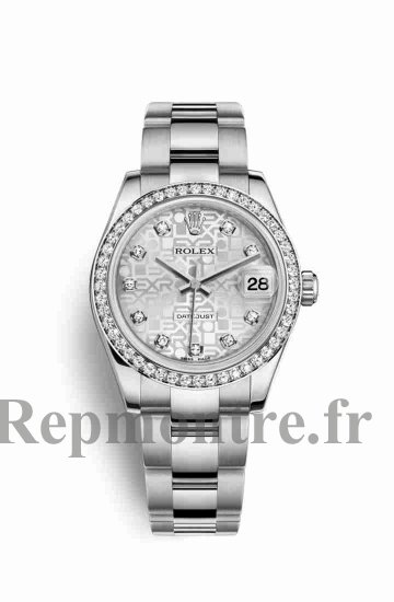 Réplique montre Rolex Datejust 31 blanc Roles blanc 178384 m178384-0015 - Cliquez sur l'image pour la fermer