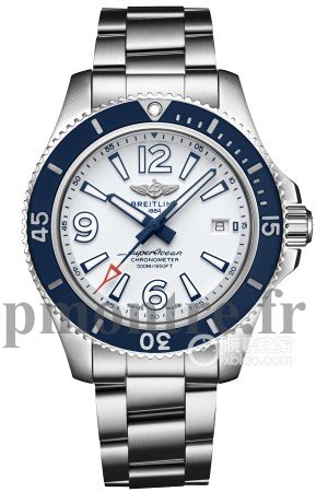 qualite superieure Réplique Breitling Superocean II 42 Acier Blanc A17366D81A1A1 - Cliquez sur l'image pour la fermer