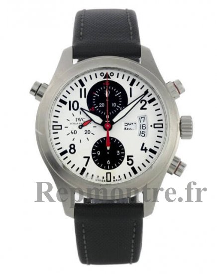 IWC Montres d Aviateur Double Chronograph IW371803 Réplique - Cliquez sur l'image pour la fermer