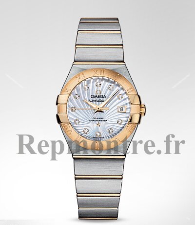 Réplique Omega Constellation Brosse Chronometer 123.20.27.20.55.002 - Cliquez sur l'image pour la fermer