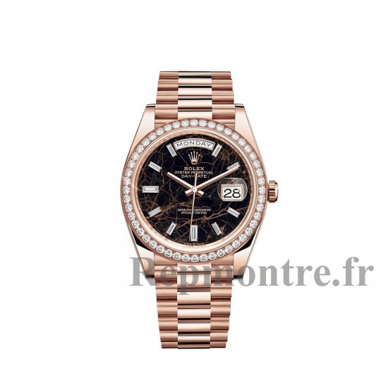 Replique Rolex Day-Date 40 montre 18 ct Everose gold M228345RBR-0016 - Cliquez sur l'image pour la fermer