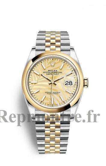 Replique Rolex Datejust 36 OysterAcier and Jaune Or M126203-0037 - Cliquez sur l'image pour la fermer