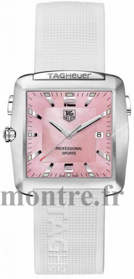 TAG Heuer Professional Sports Pink Dial Réplique Montre WAE1114.FT6008 - Cliquez sur l'image pour la fermer