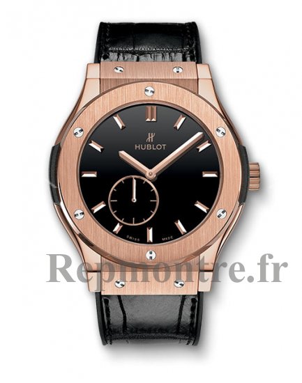 Hublot Classic Fusion Ultra-Thin King gold Noir Shiny Dial 515.OX.1280.LR - Cliquez sur l'image pour la fermer