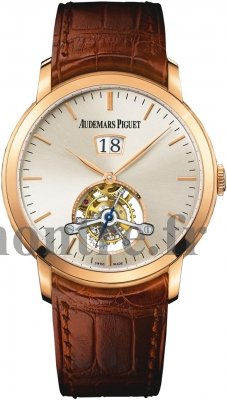 Réplique Audemars Piguet Jules Audemars Grand Date Tourbillon 26559OR.OO.D088CR.01 - Cliquez sur l'image pour la fermer